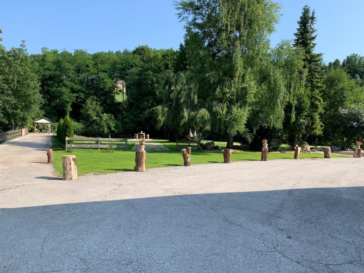Landgasthof Steinmuehl Hofbauer Fruehstueckspension Und Campingplatz Waidhofen an der Ybbs Eksteriør billede